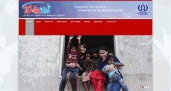 Desktop Screenshot of kidznet.asia